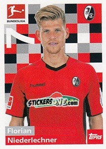 Sticker Florian Niederlechner - German Football Bundesliga 2018-2019 - Topps