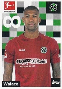 Figurina Walace - German Football Bundesliga 2018-2019 - Topps