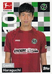 Sticker Genki Haraguchi - German Football Bundesliga 2018-2019 n. 120 - Topps