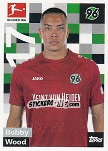 Cromo Bobby Wood - German Football Bundesliga 2018-2019 - Topps