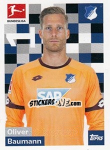 Sticker Oliver Baumann - German Football Bundesliga 2018-2019 - Topps