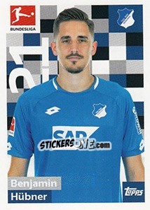 Cromo Benjamin Hübner - German Football Bundesliga 2018-2019 - Topps