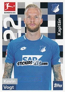 Sticker Kevin Vogt - German Football Bundesliga 2018-2019 - Topps