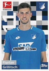 Sticker Florian Grillitsch - German Football Bundesliga 2018-2019 - Topps