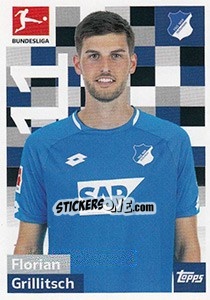 Cromo Florian Grillitsch - German Football Bundesliga 2018-2019 - Topps