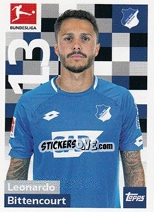 Cromo Leonardo Bittencourt - German Football Bundesliga 2018-2019 - Topps