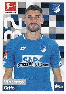 Cromo Vincenzo Grifo - German Football Bundesliga 2018-2019 - Topps