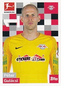 Sticker Péter Gulácsi - German Football Bundesliga 2018-2019 - Topps