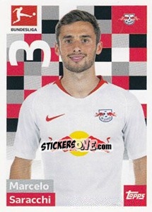 Sticker Marcelo Saracchi - German Football Bundesliga 2018-2019 - Topps