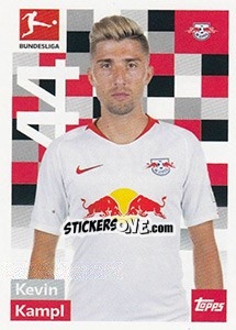 Sticker Kevin Kampl - German Football Bundesliga 2018-2019 - Topps