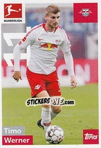 Cromo Timo Werner - German Football Bundesliga 2018-2019 - Topps