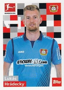 Figurina Lukás Hrádecky - German Football Bundesliga 2018-2019 - Topps