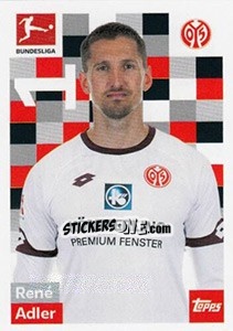 Sticker René Adler - German Football Bundesliga 2018-2019 - Topps