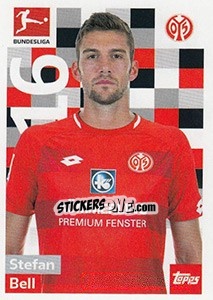 Sticker Stefan Bell - German Football Bundesliga 2018-2019 - Topps