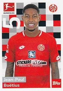 Sticker Jean‐Paul Boëtius - German Football Bundesliga 2018-2019 - Topps