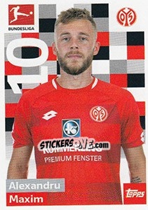 Figurina Alexandru Maxim - German Football Bundesliga 2018-2019 - Topps