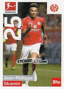 Figurina Jean‐Philippe Gbamin - German Football Bundesliga 2018-2019 - Topps