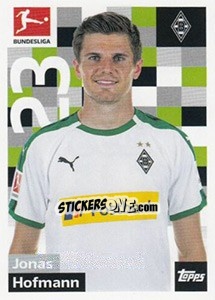 Sticker Jonas Hofmann - German Football Bundesliga 2018-2019 n. 193 - Topps