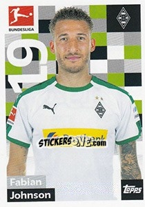 Figurina Fabian Johnson - German Football Bundesliga 2018-2019 - Topps