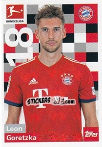 Cromo Leon Goretzka - German Football Bundesliga 2018-2019 - Topps