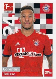 Sticker Corentin Tolisso - German Football Bundesliga 2018-2019 - Topps