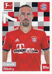 Figurina Franck Ribéry - German Football Bundesliga 2018-2019 - Topps
