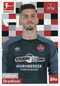 Figurina Fabian Bredlow - German Football Bundesliga 2018-2019 - Topps