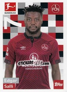 Cromo Edgar Salli - German Football Bundesliga 2018-2019 - Topps