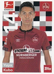 Sticker Yuya Kubo - German Football Bundesliga 2018-2019 - Topps