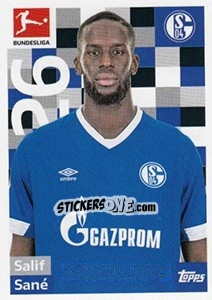 Sticker Salif Sané - German Football Bundesliga 2018-2019 - Topps