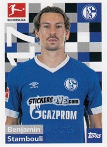 Sticker Benjamin Stambouli - German Football Bundesliga 2018-2019 - Topps