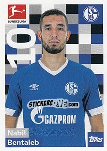 Sticker Nabil Bentaleb - German Football Bundesliga 2018-2019 - Topps