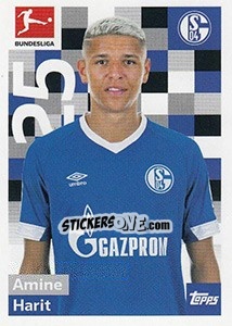 Sticker Amine Harit - German Football Bundesliga 2018-2019 - Topps