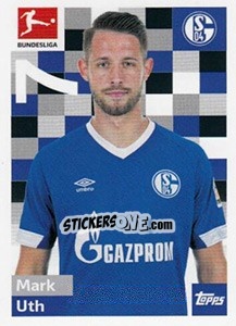 Sticker Mark Uth - German Football Bundesliga 2018-2019 - Topps