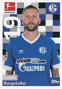 Figurina Guido Burgstaller - German Football Bundesliga 2018-2019 - Topps