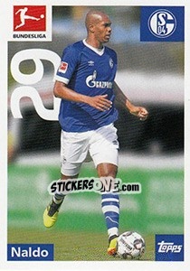 Sticker Naldo - German Football Bundesliga 2018-2019 - Topps