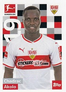 Cromo Chadrac Akolo - German Football Bundesliga 2018-2019 - Topps