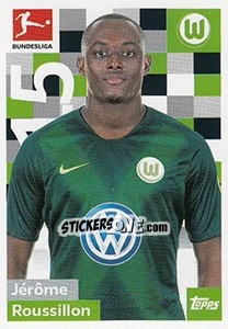 Sticker Jérôme Roussillon - German Football Bundesliga 2018-2019 - Topps