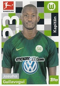 Sticker Josuha Guilavogui - German Football Bundesliga 2018-2019 - Topps