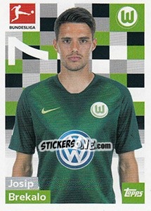 Figurina Josip Brekalo - German Football Bundesliga 2018-2019 - Topps