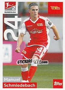 Figurina Manuel Schmiedebach - German Football Bundesliga 2018-2019 - Topps