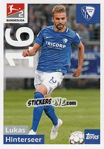 Sticker Lukas Hinterseer - German Football Bundesliga 2018-2019 - Topps