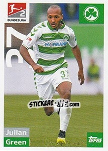 Sticker Julian Green - German Football Bundesliga 2018-2019 - Topps