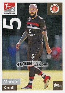 Sticker Marvin Knoll - German Football Bundesliga 2018-2019 - Topps