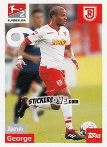 Sticker Jann George - German Football Bundesliga 2018-2019 - Topps