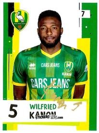 Figurina Wilfried Kanon - Eredivisie 2018-2019 n. 7 - Ah