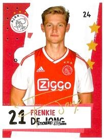Sticker Frenkie De Jong - Eredivisie 2018-2019 n. 24 - Ah
