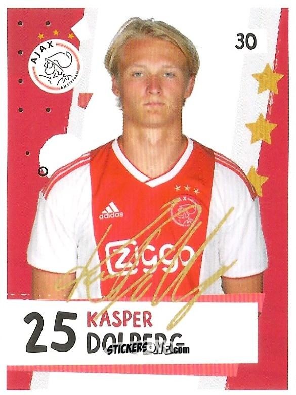 Cromo Kasper Dolberg - Eredivisie 2018-2019 n. 30 - Ah