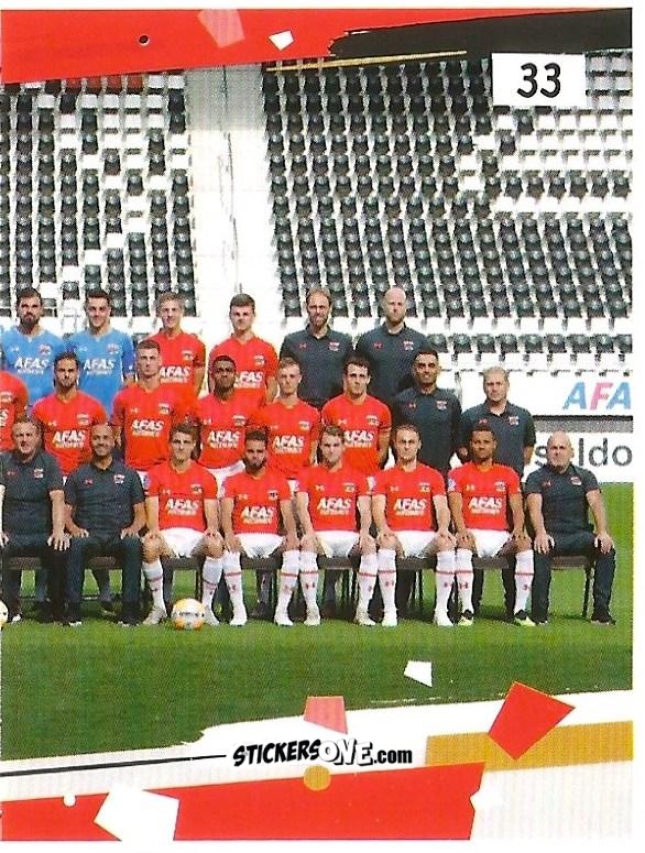Figurina Team photo 2 - Eredivisie 2018-2019 n. 33 - Ah