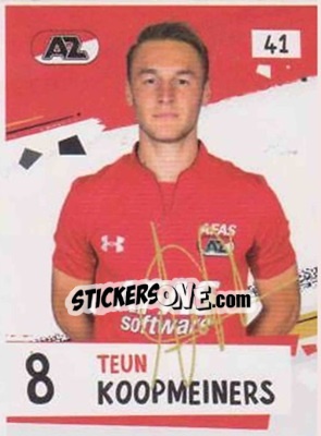 Sticker Teun Koopmeiners - Eredivisie 2018-2019 n. 41 - Ah
